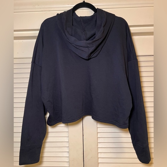 Under Armour Rival Logo Cropped Pullover Hoodie, size medium - Picture 11 of 11